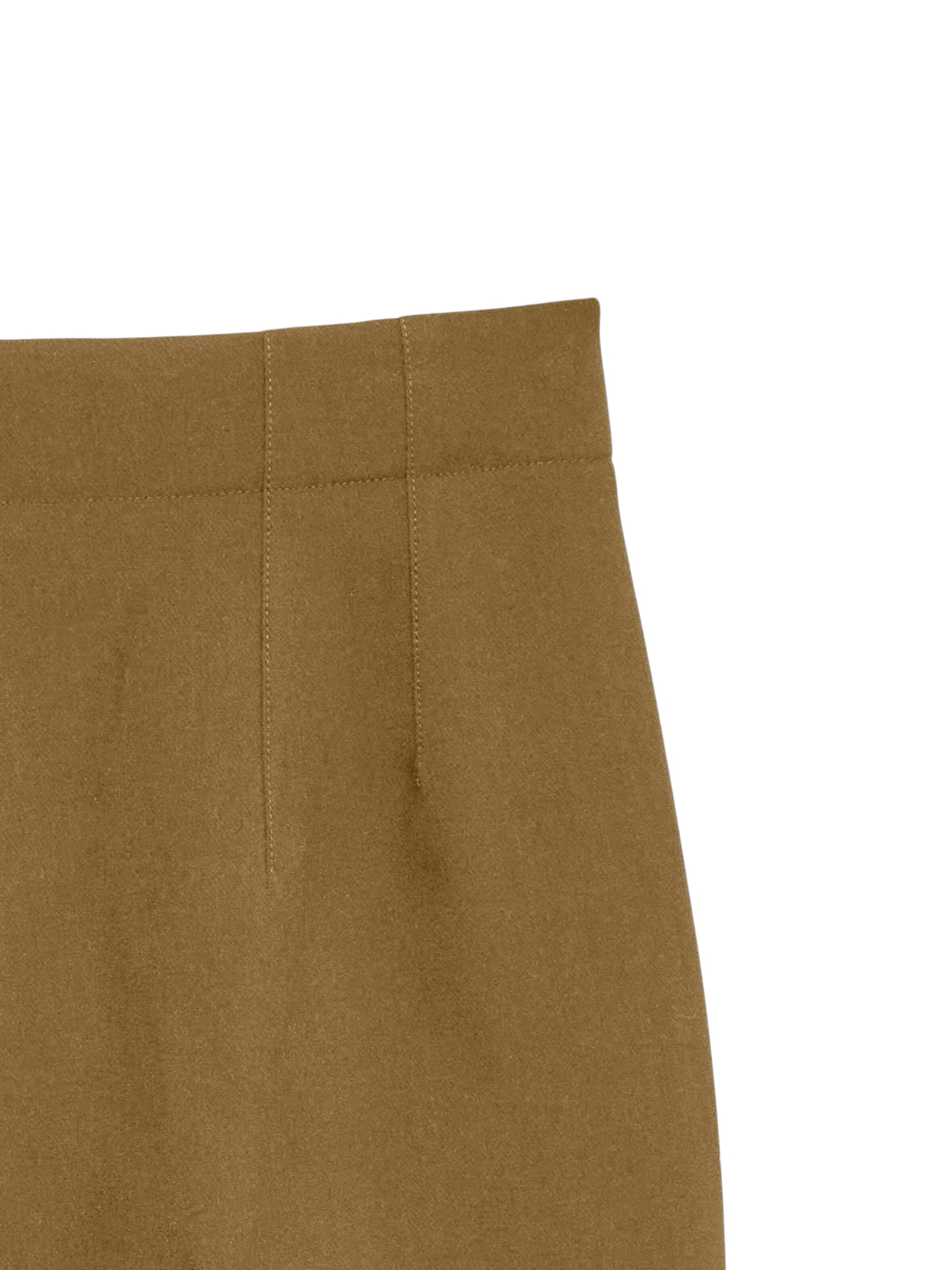 VERO MODA Tapered Pleated Pants 'VMZoey' in Brown