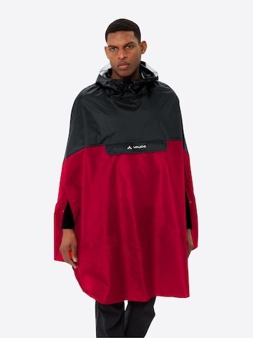 VAUDE Functionele jas 'Covero II' in Rood: voorkant