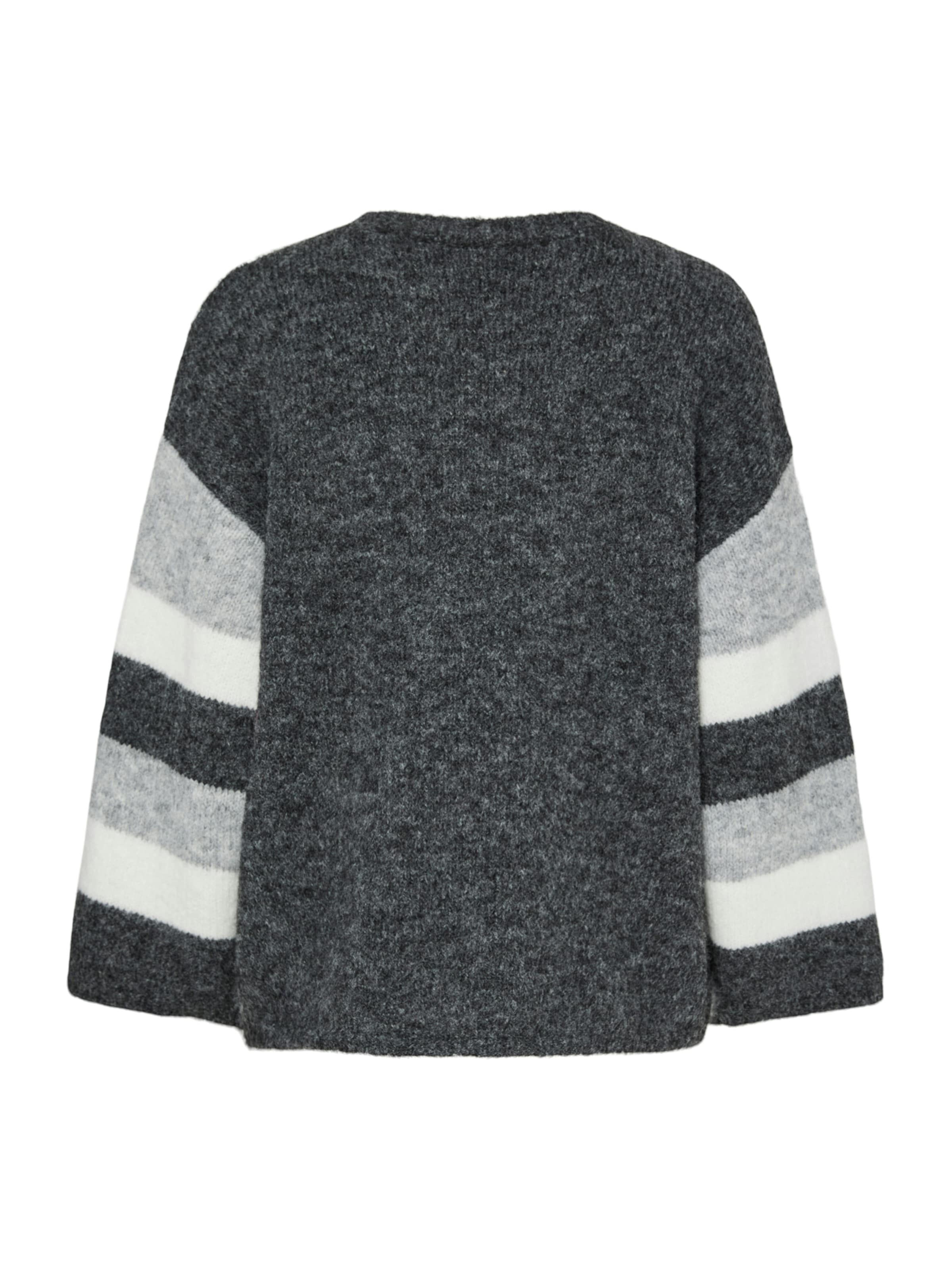 Pulover 'PCJESSA' de la PIECES pe gri