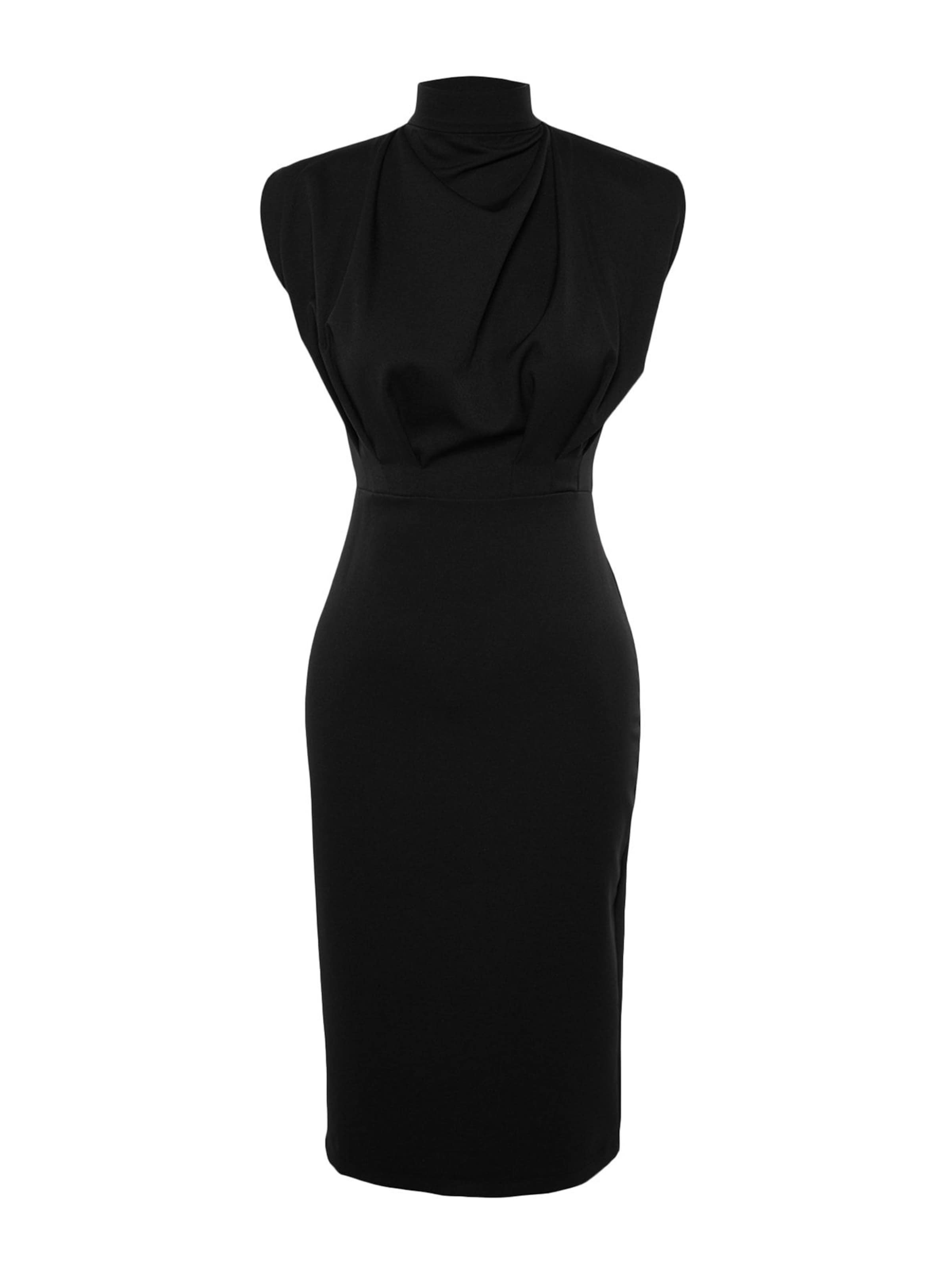 Robe fourreau Trendyol en noir : devant
