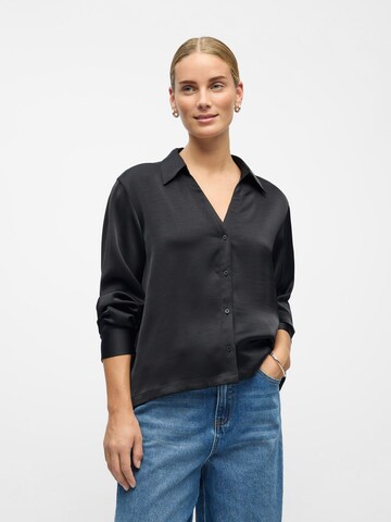 OBJECT - Blusa 'OBJCHILLI' en negro: frente
