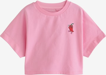 T-Shirt Next en rose : devant