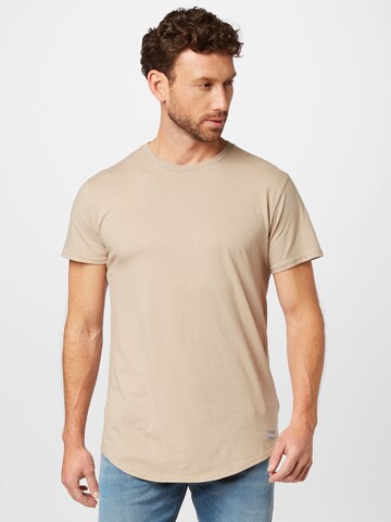 HOLLISTER Bluser & t-shirts i brun: forside