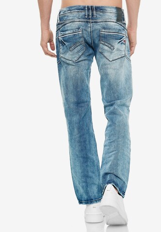 Rusty Neal Regular Jeans in Blauw