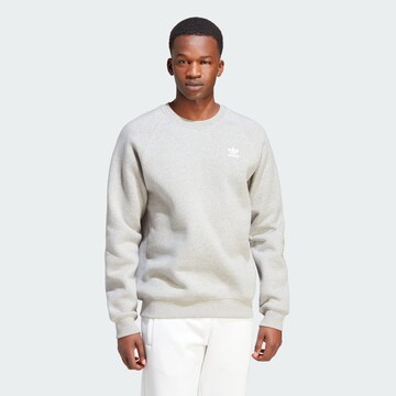 ADIDAS ORIGINALS Sweatshirt 'Trefoil Essentials ' in Grey