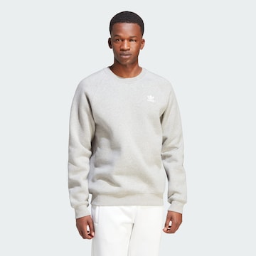 Sweat-shirt 'Trefoil Essentials ' ADIDAS ORIGINALS en gris