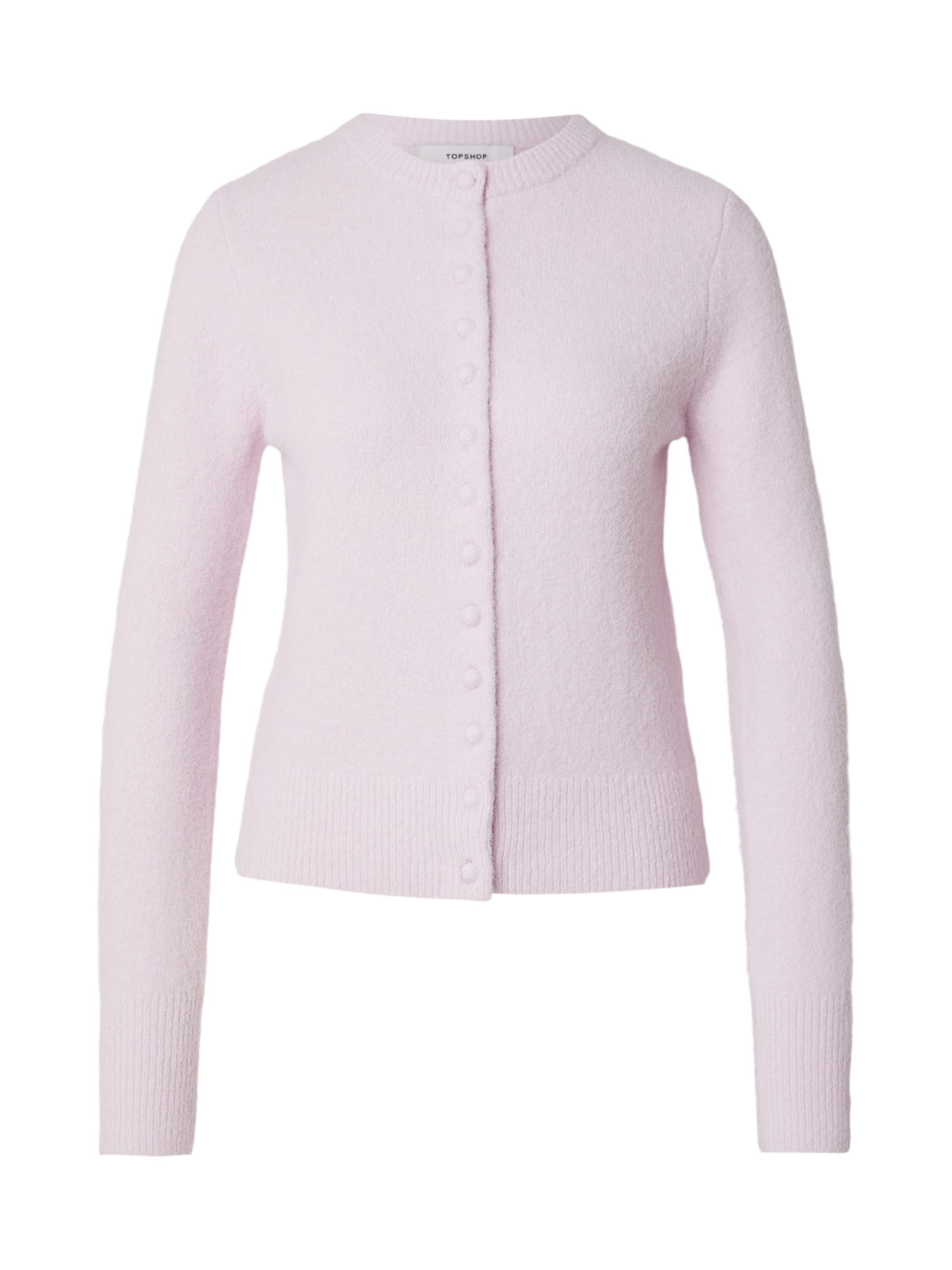 TOPSHOP Knit cardigan 'SIA' in Pink: front