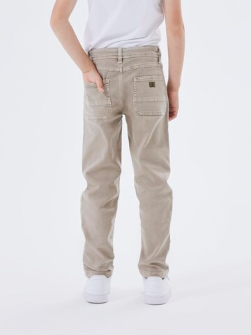 NAME IT Regular Jeans 'Silas' in Beige