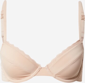 ESPRIT T-shirt Bra in Beige: front