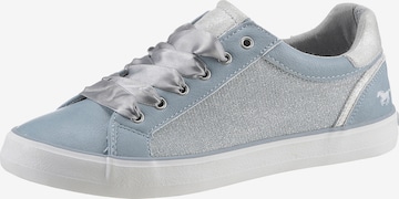 Sneaker bassa di MUSTANG in blu: frontale