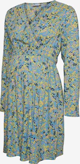 MAMALICIOUS Dress 'Renee Tess' in Light blue / Mustard / Mauve / Black, Item view