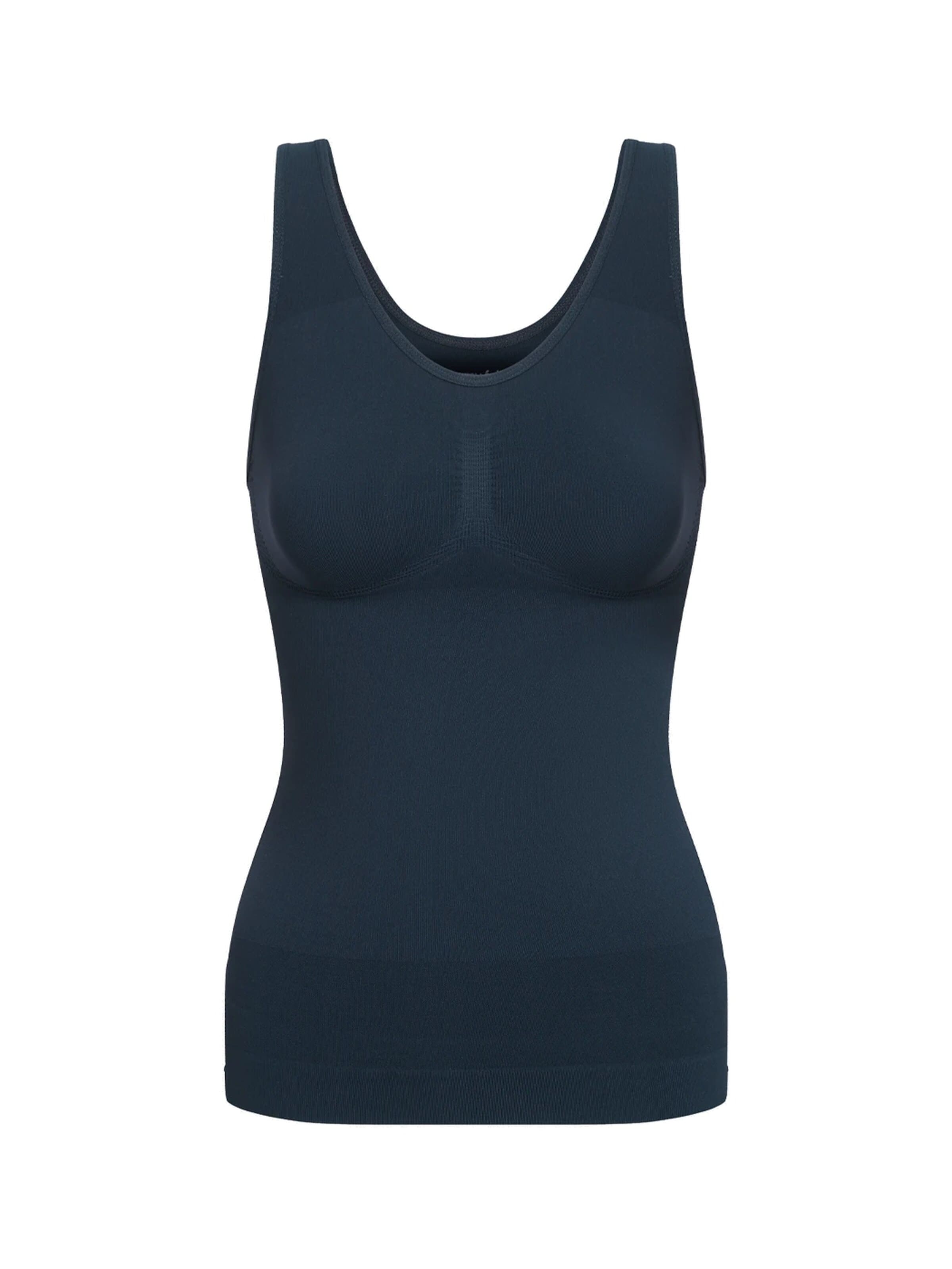 cfab - Top moldeador 'Figurformendes Shapewear Tanktop' en azul: frente