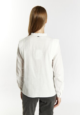 DreiMaster Vintage Blouse in White