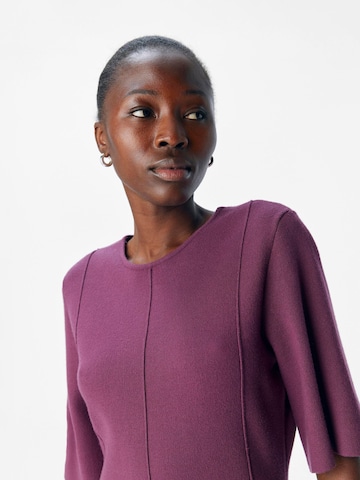 OBJECT Knit dress 'OBJReynard' in Red
