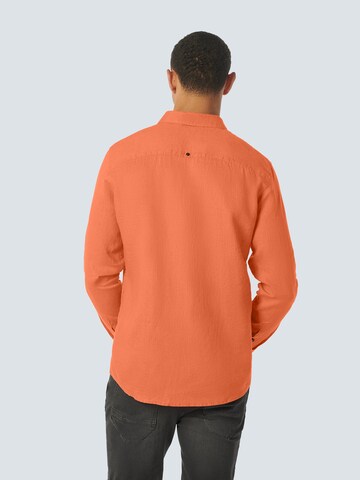 No Excess Regular Fit Hemd in Orange