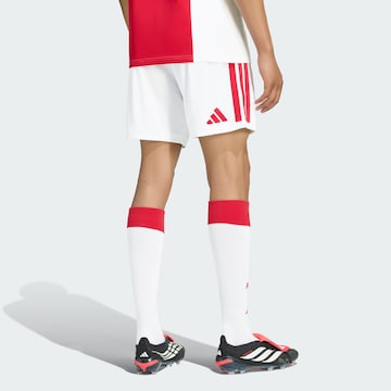 Regular Pantalon de sport 'Ajax Amsterdam 26/27' ADIDAS PERFORMANCE en blanc