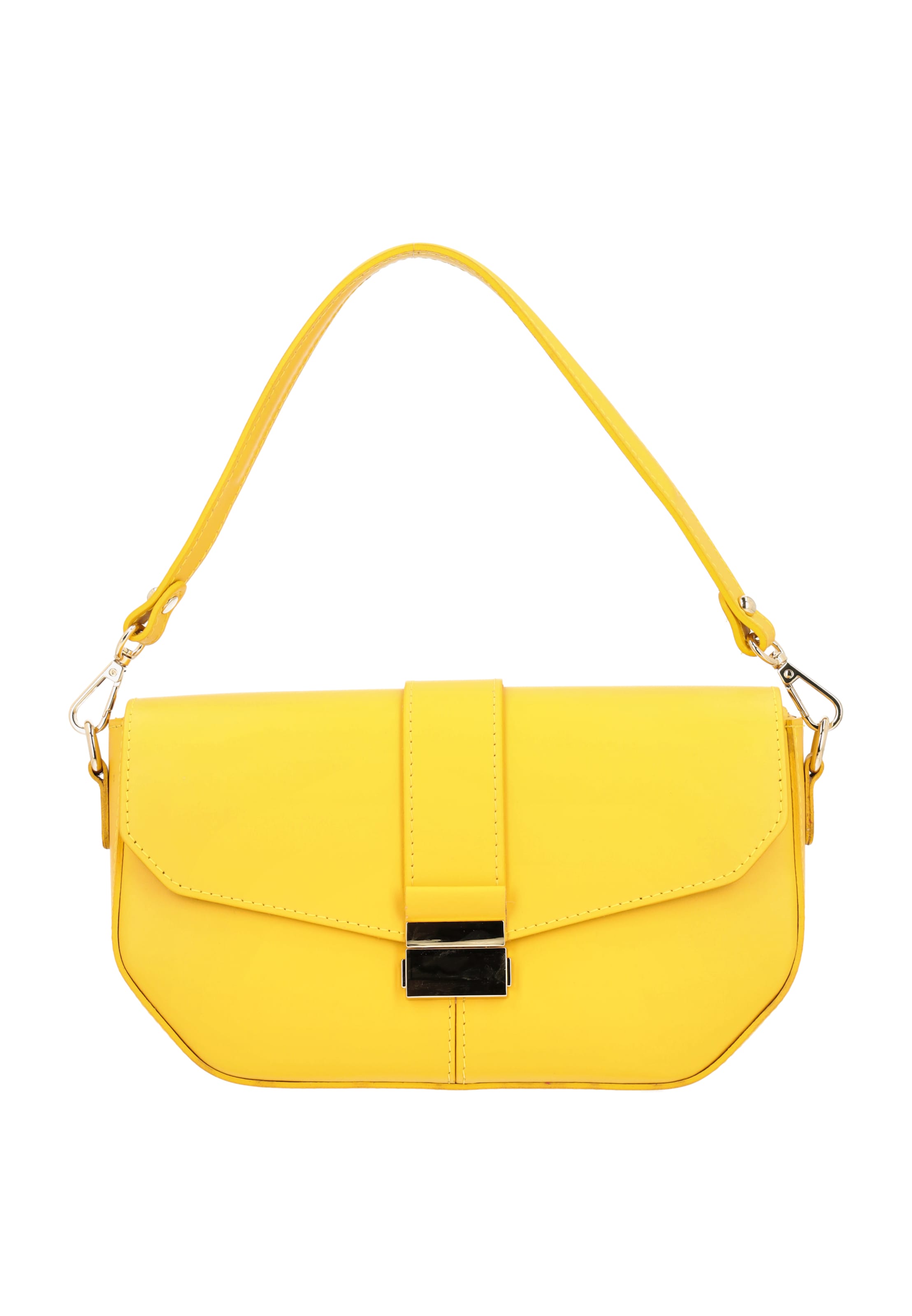 faina Handtas in Geel: voorkant