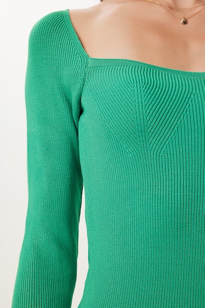 Happiness İstanbul Pull-over en S-M en vert clair, Vue avec produit