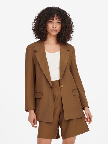 Blazer ONLY en marron : devant