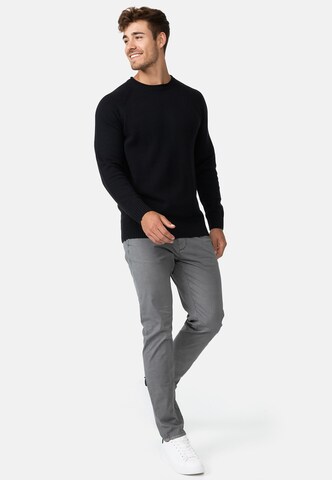 INDICODE JEANS Sweater 'Massum' in Black