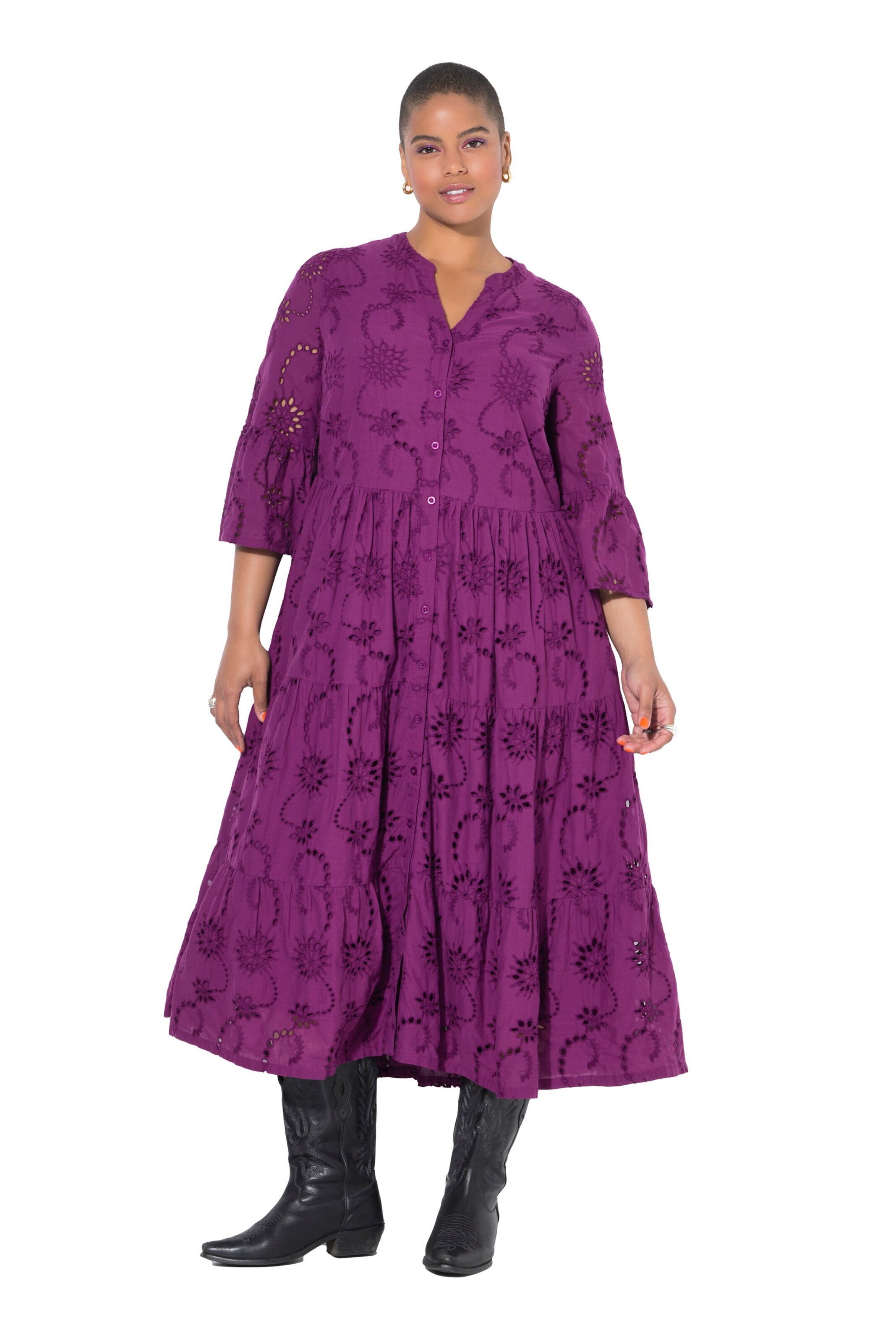 Studio Untold Kleid in Lila: Vorderseite