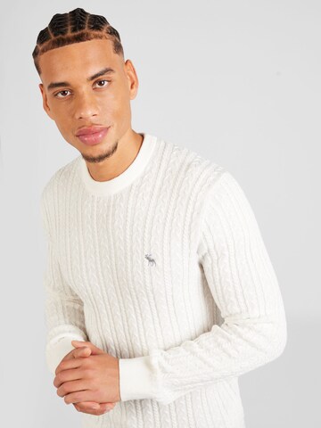 Abercrombie & Fitch Sweater 'HOLIDAY' in Beige