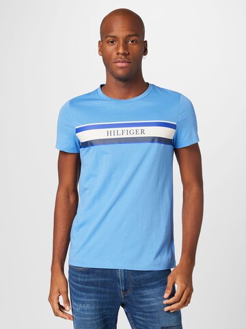 TOMMY HILFIGER Shirt in Blauw: voorkant