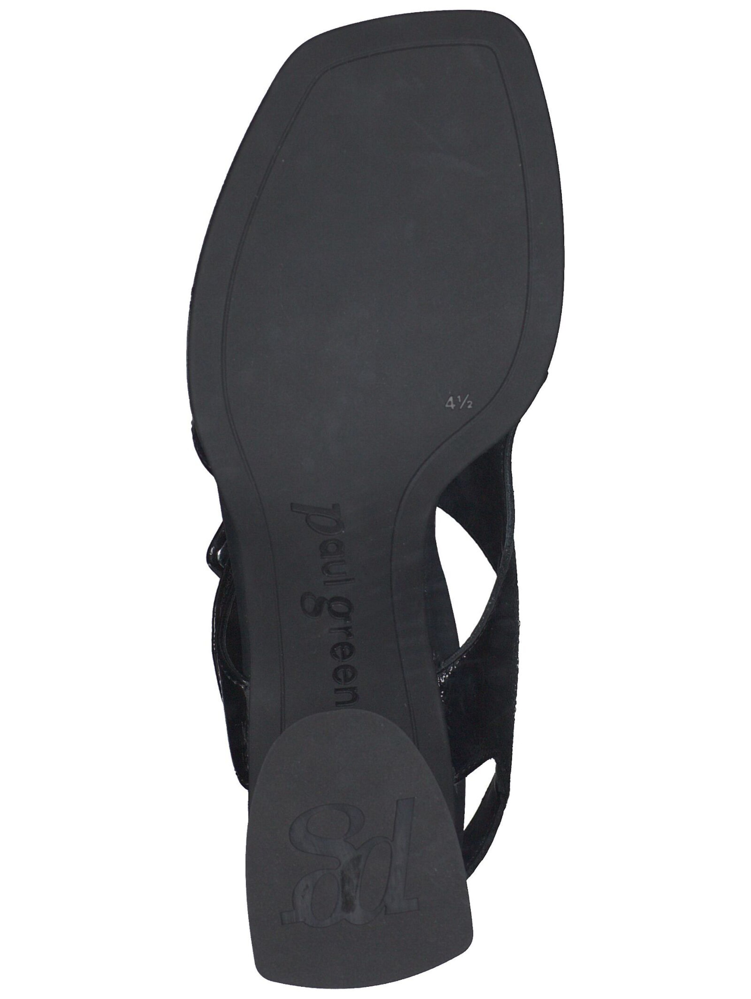 Paul Green Strap Sandals in Black