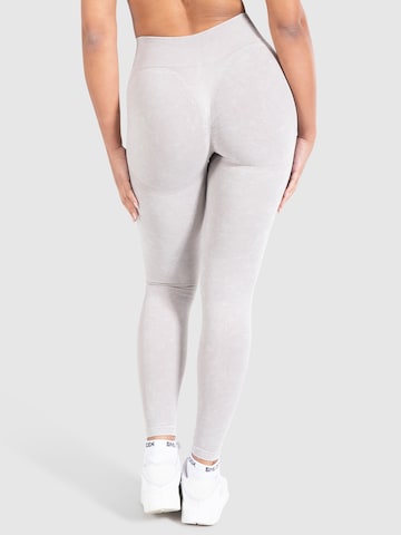 Skinny Leggings ' Batik Scrunch ' Smilodox en marron