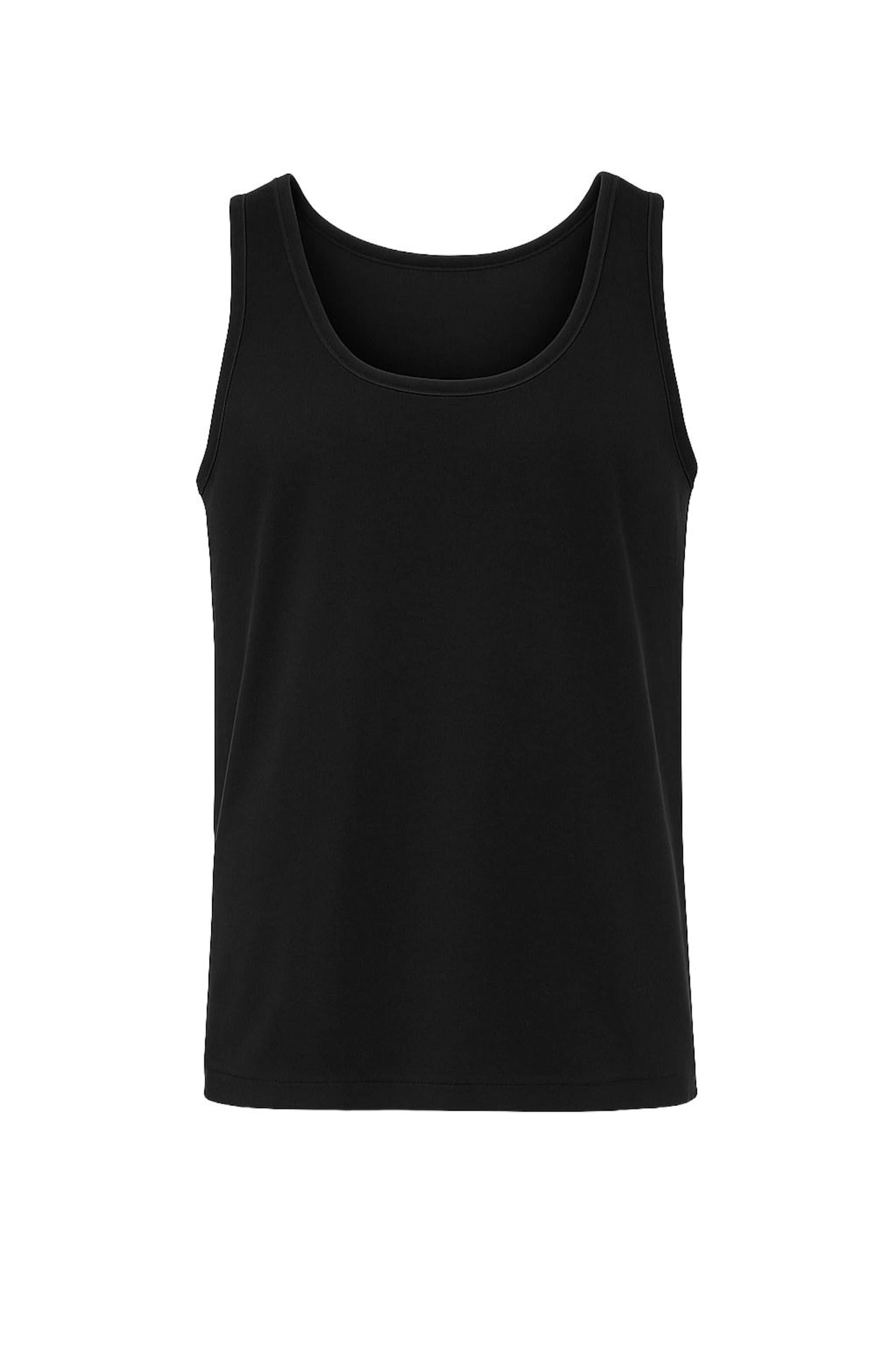 Maillot de corps Blackspade en noir : devant