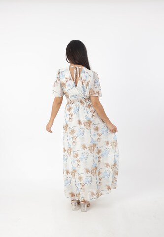 Elara Dress in Beige