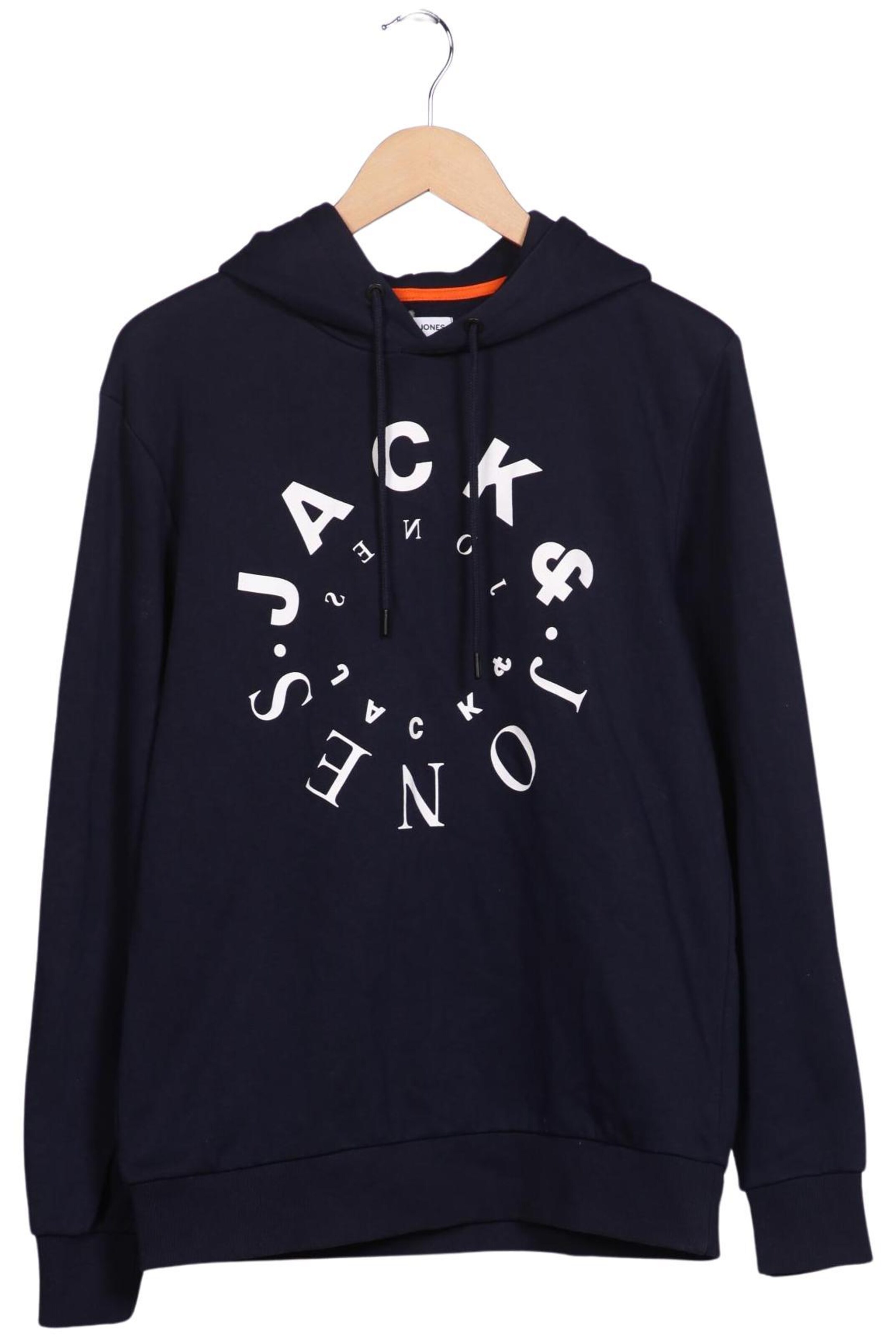 JACK & JONES Sweatshirt & Zip-Up Hoodie in L in Blue: front