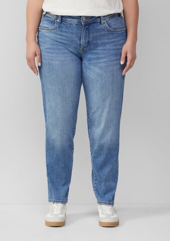s.Oliver Regular Jeans in Blauw: voorkant