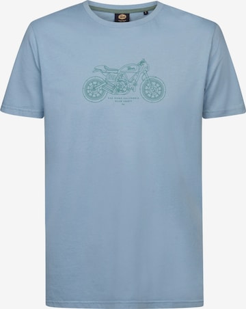 Maglietta di Petrol Industries in blu: frontale