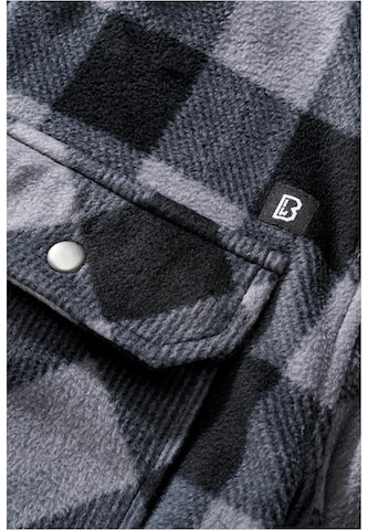 Brandit Regular fit Button Up Shirt 'Jeff' in Black