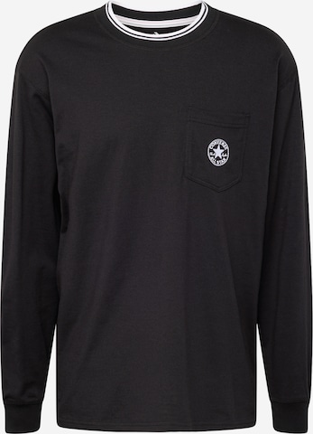 CONVERSE Shirt 'RETRO CHUCK' in Black: front