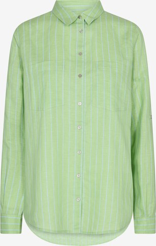 MOS MOSH Blouse in Groen: voorkant