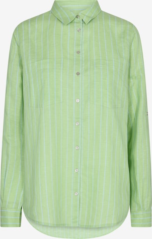 MOS MOSH Blouse in Green: front
