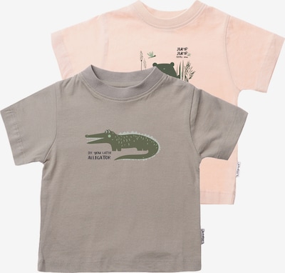 LILIPUT T-Shirt 'Krokodil' in oliv / rosa, Produktansicht