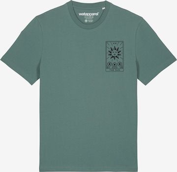 Watapparel Shirt 'Tarot The Sun' in Green: front