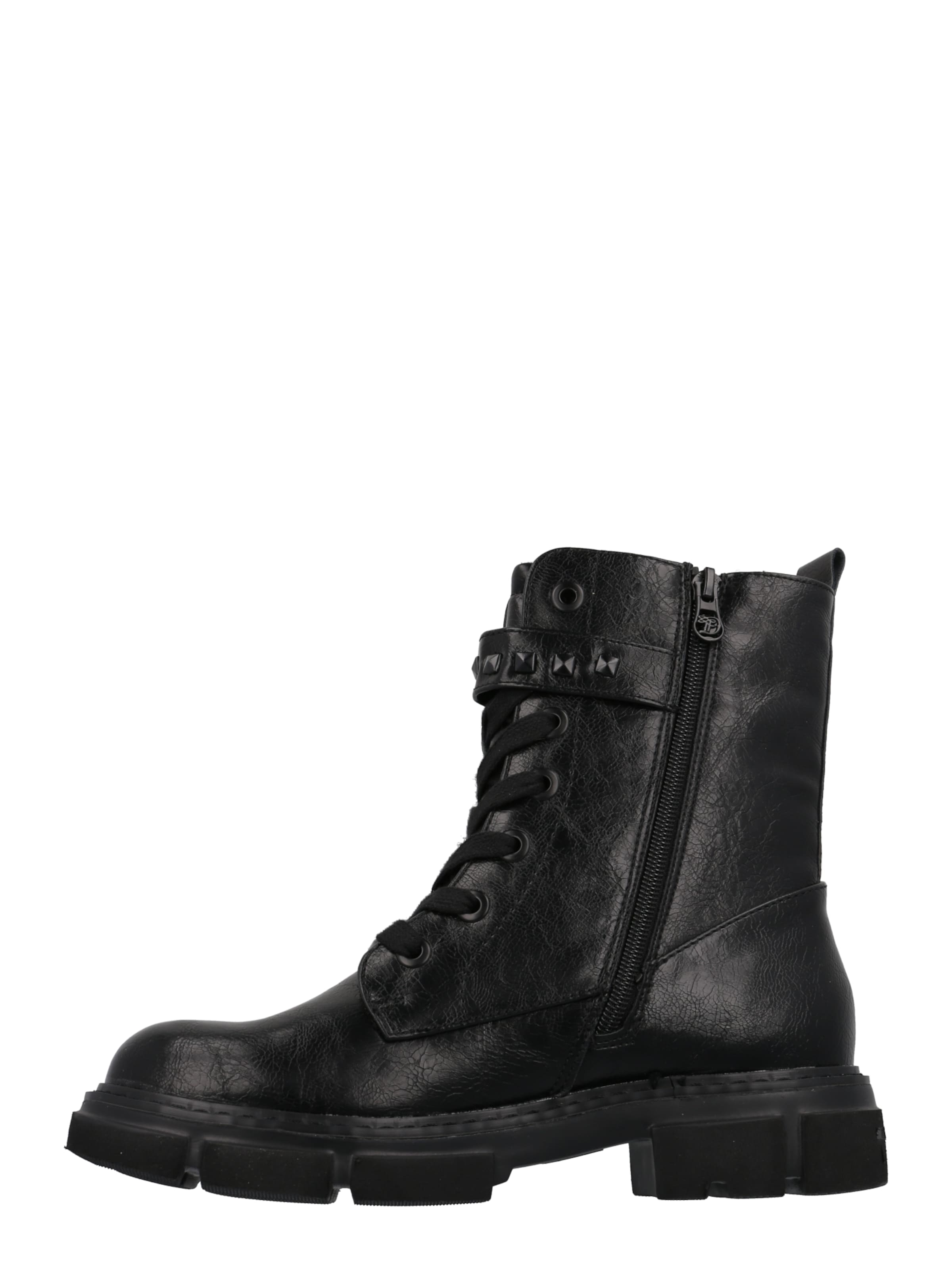 Frauen Stiefeletten TOM TAILOR Stiefelette in Schwarz - BO46284 Frauen Stiefeletten TOM TAILOR Stiefelette in Schwarz - BO46284