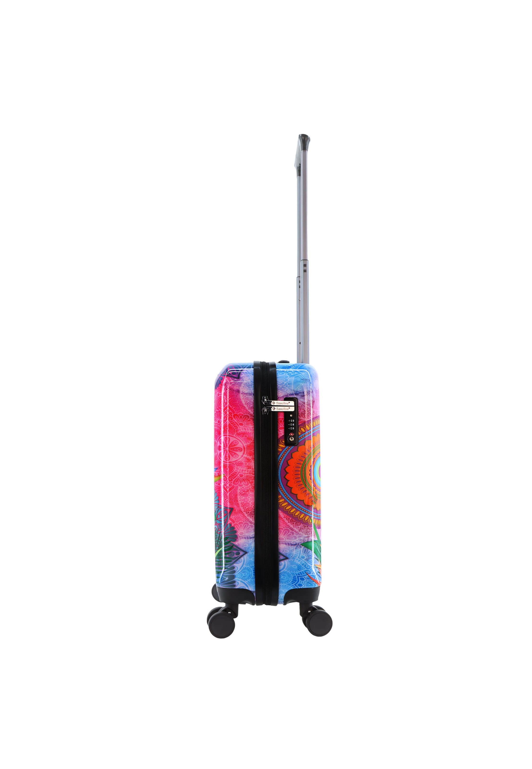 Saxoline Blue Suitcase in Mixed colors