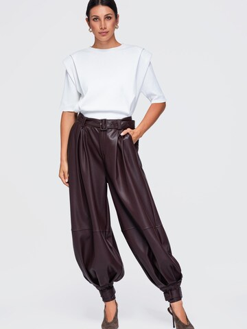 regular Pantaloni di Ombre in rosso