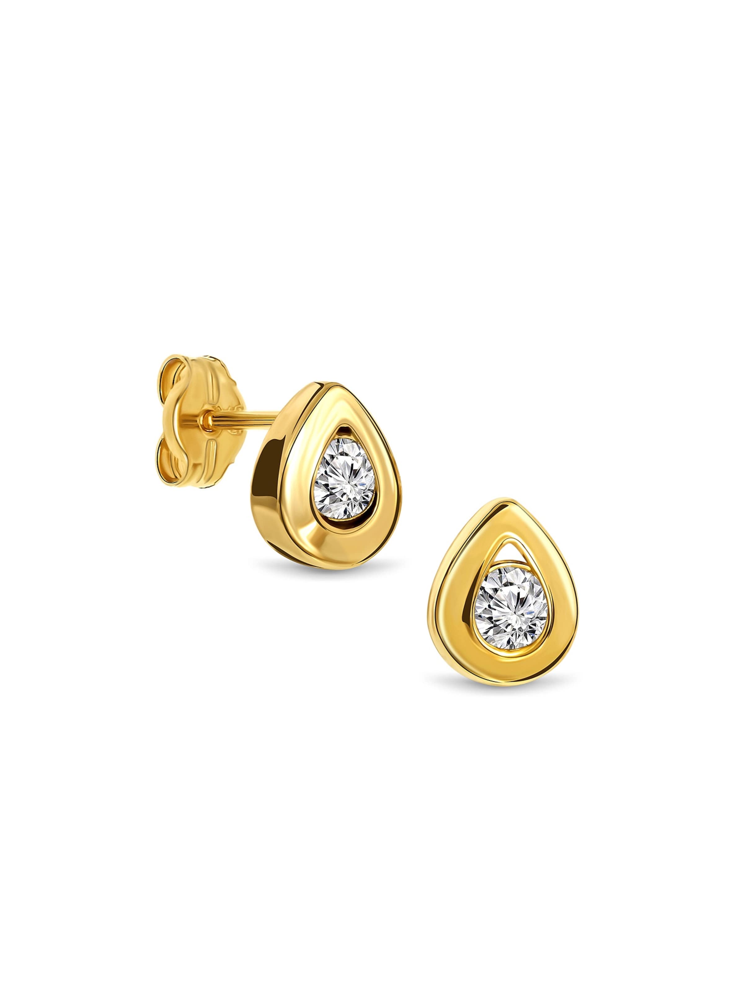 DIAMANT LETERNEL Earrings in Gold: front