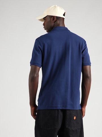 WRANGLER - Camisa em azul: atrás