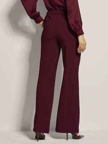 MADELEINE Wide Leg Hose in Rot