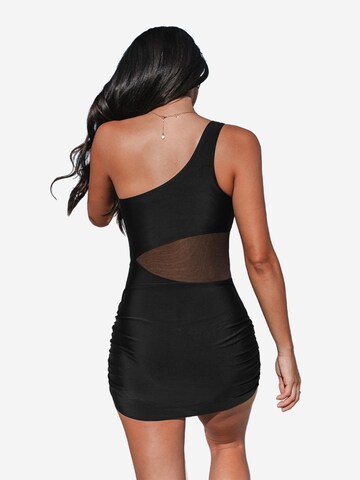 Cupshe Badeanzugkleid in Schwarz