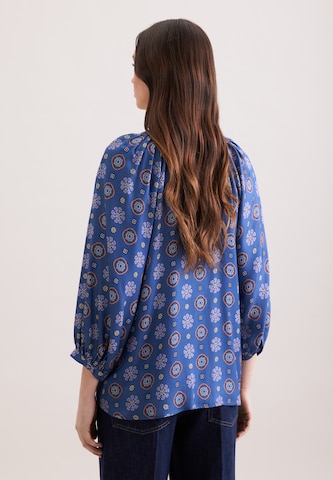 SEIDENSTICKER Blouse in Blue