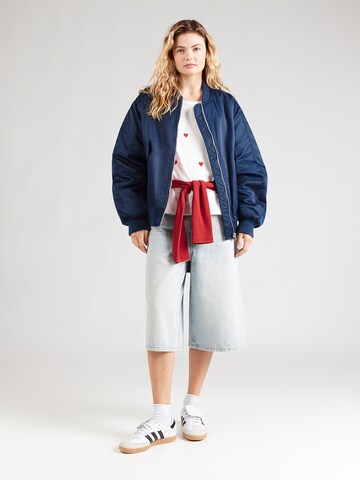 T-shirt 'ONLMoster' ONLY en blanc