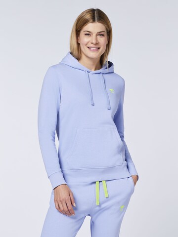 Polo Sylt Sweatshirt in Blue: front